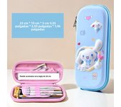 Cinnamoroll Large Capacity Zipper Pencil Case, Durable Multi-Functional Organizer for School & Office Supplies, Pencil Organizer