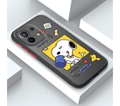 Cartoon S-Snoopyes For Xiaomi Mi 13 12 12S 12T 12X 11 11T 10 9T Lite Pro Ultra Frosted Translucent Hard Phone Case