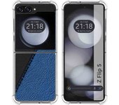 Funda Silicona para Samsung Galaxy Z Flip 5 5G diseño Cuero 02 Dibujos