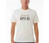 Camiseta Rip Curl Horizon Hombre Bone