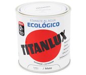 TITAN Esmalte Ecológico al Agua Mate Blanco 250ml - TITAN - 25714 Esmalte ecológico al agua Accesorios y recambios para Pintura Esmalte Pinturas
