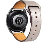 Leather strap For Samsung Galaxy watch 7/6/5/pro/4/Classic/Active 2 20mm 22mm bracelet Huawei GT/Amazfit GTS/GTR 4/3/2 mini Band