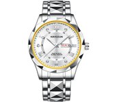 Smartwatches Reloj de pulsera mecánico automático con incrustaciones de dragón incrustado de diamante, para hombre