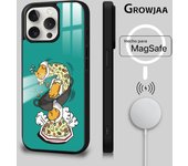 MINISO Cute Gudetama Phone Case Magnetic Phone Case For iPhone 16 15 14 13 12 11 Pro Max Plus Mini Magsafe Funda Cover