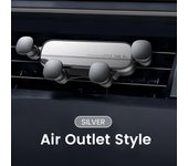 Gravity Car Phone Holder Air Vent Mount Cell Phone Holder in Car Mobile Support For iPhone 13 12 Xiaomi Universal GPS Stand