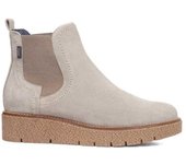 Callaghan 32601 Botines con cuña para mujer en beige de piel