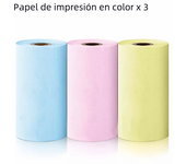 Mini Printer Paper Kids Instant Print Camera Thermal Colorful Adhesive Self-adhesive Paper for Wireless Bluetooth Printer 57mm