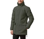 Parka Altonadock larga 3/4 verde oscuro sin capucha hombre