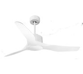Ventilador de techo Reversible Termostato Wifi Motor DC Techos Inclinados Mando a Distancia Adaptador 2/3 Aspas Hypersilence Memoria Vendible Shopify (AUTOMATICO)