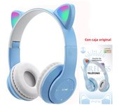 Auriculares Inalámbricos Para Niños Con Luz De Flash Y Micrófono Headset Estéreo Para Música Y Juegos Regalo Para Niñas Y Niños