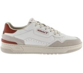 Victoria Shoes Victoria Zapatillas Retro Hombre Piel Sintética Rojo y Gris