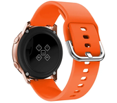 20mm 22mm Silicone Strap For Samsung galaxy watch 6/5/pro/3/4/6 Classic 43-47mm/Active 2 Sport bracelet Amazfit bip Watch strap