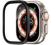 Tempered Glass For Apple Watch Ultra 2 49mm Screen Protector Metal Frame Anti-Scratch Case for IWatch Ultra 49mm Protective Film