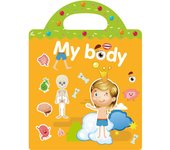 Reusable Jelly Sticker Book for Kids - Early Learning Fun with 2 Sizes & Various Themes