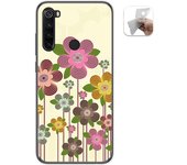 Tumundosmartphone Funda Gel Tpu para Xiaomi Redmi Note 8T diseño Primavera En Flor Dibujos