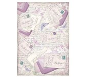 Papel de Arroz Stamperia Cartas de la Provenza