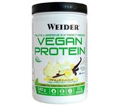 Weider - Vegan Protein 540 g - Proteínas de guisante y arroz - Sabor Vainilla