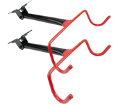 Soporte de pared con gancho plegable para colgar bicicleta 2-pack - PrimeMatik
