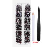 AAAA 4008-6016Pcs Hot Fix Rhinestones Set Crystal Glass Hotfix Rhinestone Applicator Iron-on Strass Rhinestone Heat-fix Tool Gun