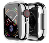 Soft TPU Case for Apple Watch Series 9 8 7 41mm 45mm Plating Full Coverage Protective Shell for iWatch Series 6 5 4 40mm 44mm
