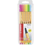 STABILO - point 88 rotulador de punta fina Fino Multicolor 6 pieza(s) 88/6-1