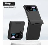 Solid Color Hinge Case for Samsung Galaxy Z Flip 5 3 4 5G Skin Feel Protective Fashion Hard 4-piece Set Flip4 Shockproof Cover