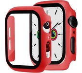 Cover for apple watch case 44mm 40mm 38mm 42mm iwatch case screen protector bumper Tempered Glass apple watch series 6 se 5 4 3