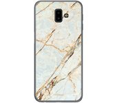 Tumundosmartphone Funda Gel Tpu para Samsung Galaxy J6+ Plus diseño Mármol 13 Dibujos