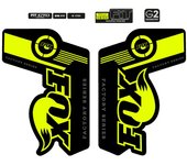Pegatinas compatibles con horquilla bici Fox G2 Geometry factory series 29''