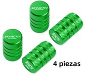 For Mazda Skyactiv 3 bk 6 gg gh gj cx3 cx5 cx30 cx7 cx8 cx9 mx5 Car Wheel Tire Valve Caps Tyre Stem Covers Airdust Waterproof