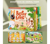 My First Quiet Book Montessori Baby Busy book Paste Early Learning Education Toy Children Toy Matching Game for Babies 2 3 Years