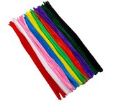 50/100pcs 30cm Chenille Stems Pipe Cleaners Kids Plush Educational Toy Colorful Pipe Cleaner Toys Handmade DIY Craft Supplies