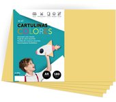 m-office Cartulina A4 180gr Colores Intensos para Manualidades
