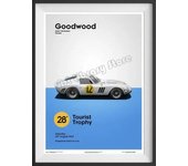 24 Hours Of Le Mans World Resistance Race Classic Car Retro Poster Wall Art Pictures Canvas Painting Modern Home Room Decor