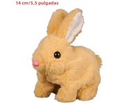 Cute Electric Rabbit Interactive Plush Toys Bunny With Carrot Walking Wiggle Ears Wag Tail Stuffed Peluche Doll Birthday Gifts
