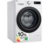 Lavadora LG F4WR5010A6W 60 cm 1400 rpm 10 kg