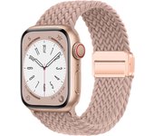 For Apple Watch Band 45mm 44mm 40mm 49mm 41mm 38mm 42mm Magnetic Braided correa Bracelet iWatch series 9 8 7 6 5 SE Ultra Strap