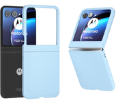 Ultrathin Skin Feel Candy Color Flip Case for Motorola Moto Razr 50 Ultra 40 Ultra Razr 50 5G PC with Film Protection Back Cover