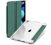 ZOYU for iPad Air 4/5th Gen Crystal Clear Back Case 2022, For iPad 10 10.9 Pro 11 12.9 inch 10.2 mini 6 with Pencil Holder Cover