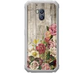Tumundosmartphone Funda Gel Tpu para Ulefone Armor X2 diseño Madera 08 Dibujos