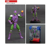 ZD Toy Spider-man BASE AGGREGATION GAMEPLAY Iron Man Miles Morales ELECTRO SPIDER GWEN Collection Infinity Saga Figure Toy