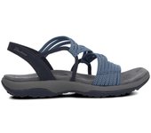 Skechers Reggae Slim Sandalias deportivas para mujer azul marino en sintético 86226