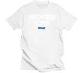 Funny Fatal Fury Neo Geo Startup Screen T-Shirt Men Women Crewneck Pure Cotton T Shirt Classic T Shirt Gift Idea Plus Size Tees