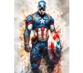 Marvel Diamond Art Painting Kit Avengers Mosaic Superhero Spiderman 5D Embroidery Cross Stitch Home Decor Children's Gift Crafts