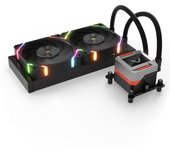 Valkyrie VK-AIOSY240B sistema de refrigeración para ordenador Procesador Sistema de refrigeración líquida todo en uno Negro