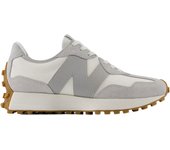 Zapatillas Grises y Blancas New Balance 327 con Estilo de los 70