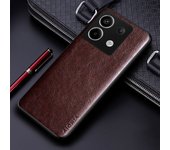 Luxury PU leather Case for Xiaomi Redmi Note 13 12 11 10 Pro Plus Max 12S 11S 10S 5G 4G Business solid color design phone cover