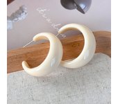 Pendientes Mujer, Pendientes de aro pequeños para mujer, pendientes gruesos, pequeños, Huggie, pendientes de aro pequeños, ligeros y anchos, mejor regalo para madre