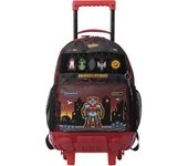 Totto Mochila infantil ruedas Digibot -Dimensiones:29.5 x 41.5 x 19 cm-Material:Poliester