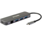 Hub d - link dub - 2334 usb tipo c 5 en 1